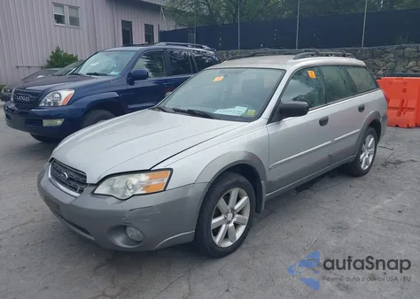 2006 Subaru Outback 2.5I из США, поврежденный, VIN 4S4BP61C267325325